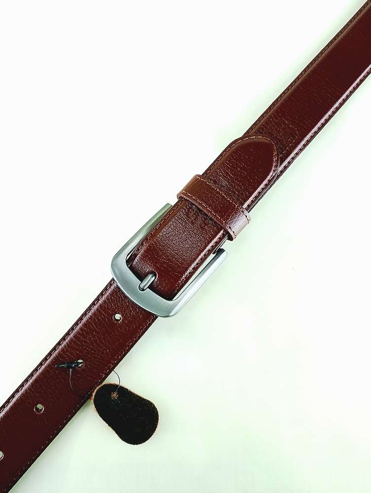 Men’s Premium Genuine Cow Leather Belt – Classic, Durable & Stylish