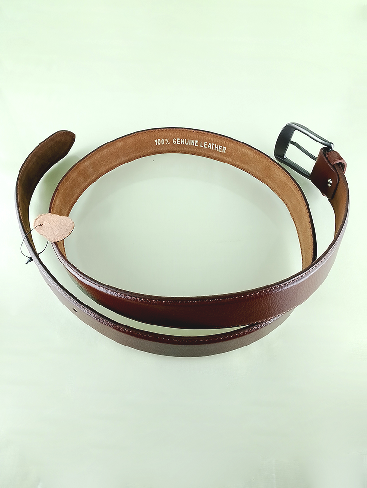 Men’s Premium Genuine Cow Leather Belt – Classic, Durable & Stylish